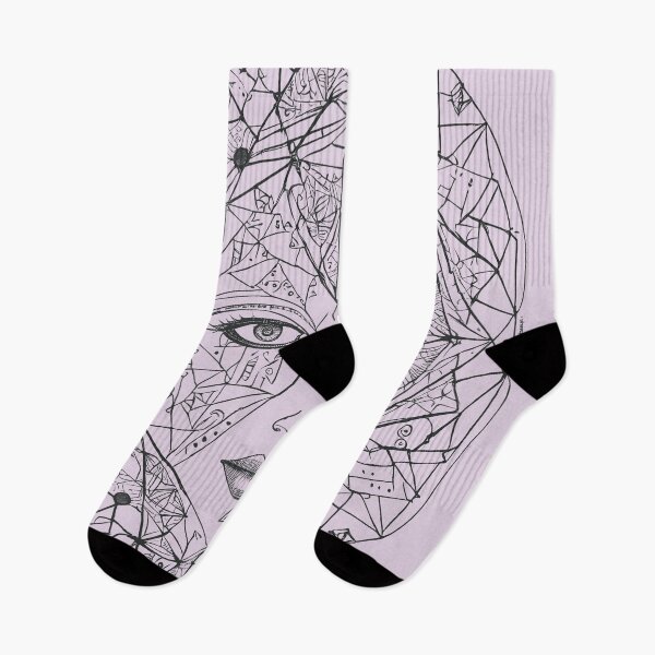 Item preview, Triangle Goddess in Black | Sacred Geometry Portraits designed and sold by monkeybusiness.pt.