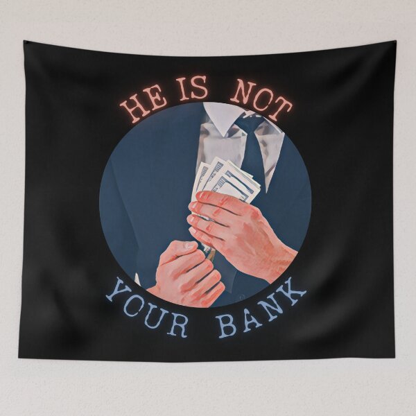 Item preview, Financial Freedom He Is Not Your Bank designed and sold by ChicTrendz.