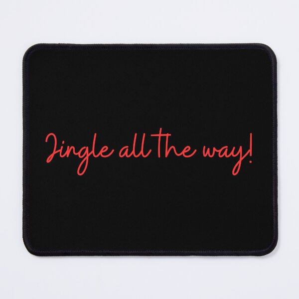 Item preview, Jingle All the Way Typography Design - Festive Christmas Slogan Art designed and sold by Gayan-Art.