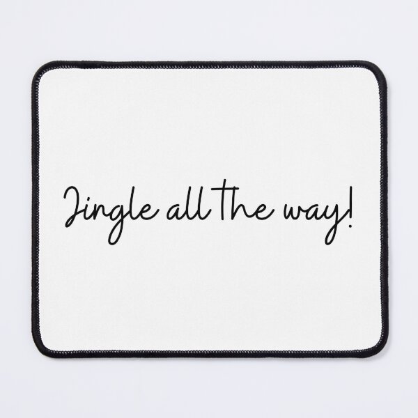 Item preview, Jingle All the Way Typography Design - Festive Christmas Slogan Art designed and sold by Gayan-Art.