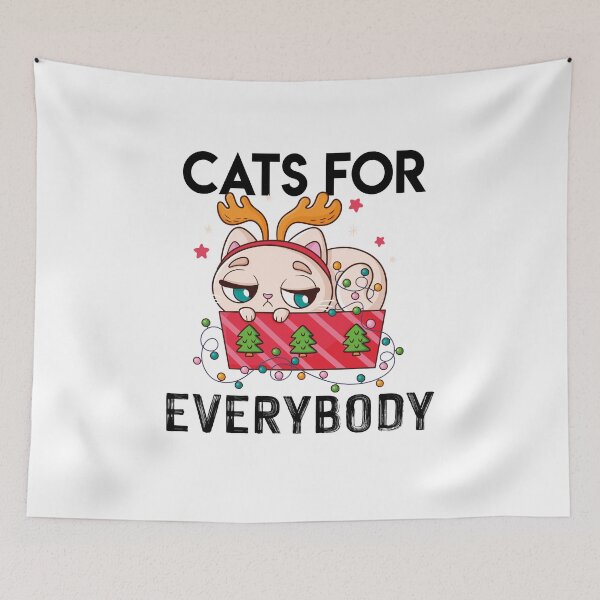 Item preview, Cats for everybody-cats lovers-christmas designed and sold by Creative-Wolf16.