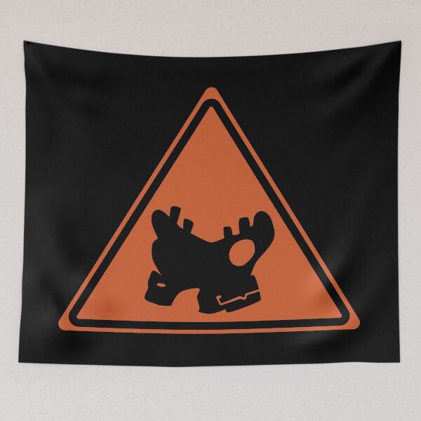 Item preview, Maws Warning Sign designed and sold by galaxydaydreams.