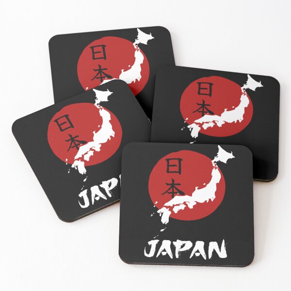 Item preview, Japan map and red sun designed and sold by BattaAnastasia.