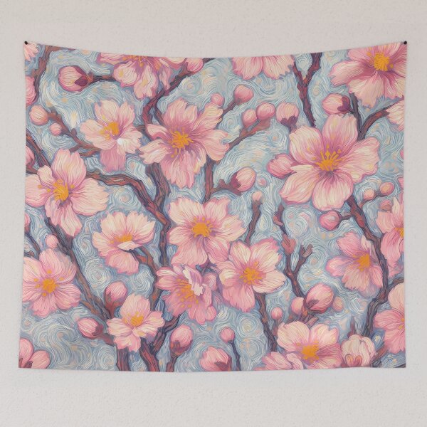 Item preview, Abstract and Cute Floral Pattern designed and sold by Kittyzens.