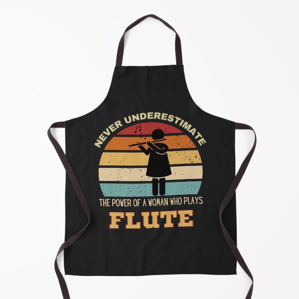 Item preview, Never Underestimate the Power of a Woman Who Plays Flute designed and sold by Urban-Celt.