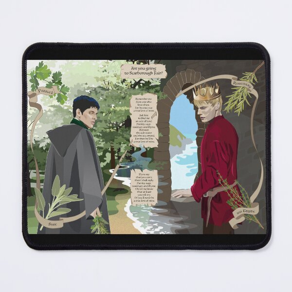 Item preview, Merlin and Arthur: Scarborough Fair designed and sold by kobyakov.