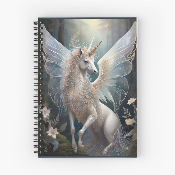 Item preview, Unicorn in a Magical Forest designed and sold by KeshaEls.