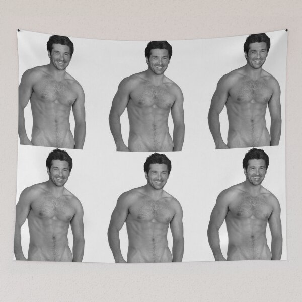 Item preview,  Patrick Dempsey shirtless designed and sold by warshipologiste.