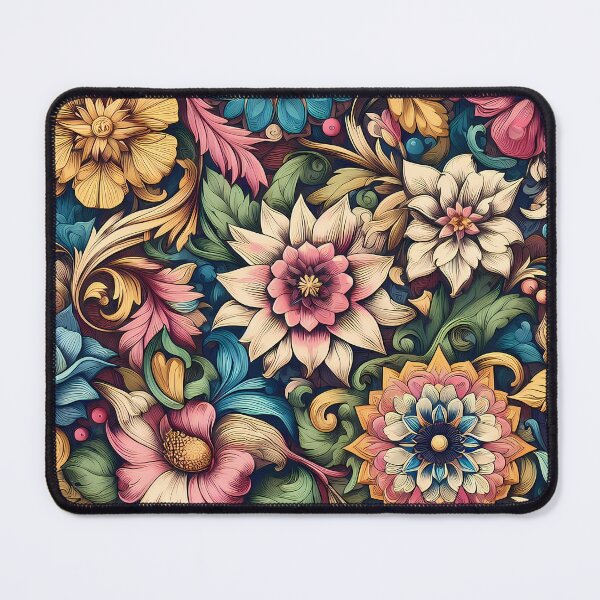 Item preview, Abstract and Cute Floral Pattern designed and sold by Kittyzens.