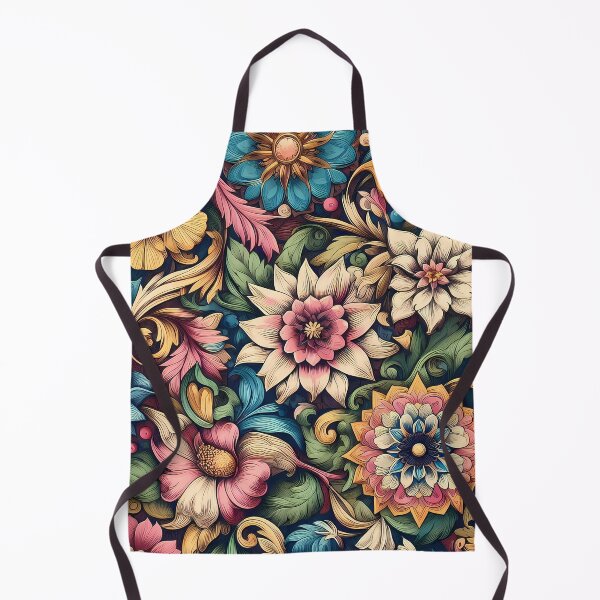 Item preview, Abstract and Cute Floral Pattern designed and sold by Kittyzens.