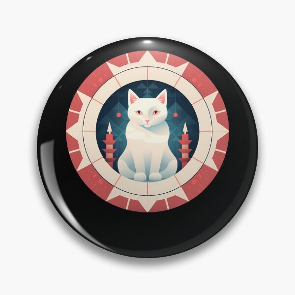 Item preview, Turkish Van Cat Xmas Ornament, Love Cats designed and sold by Logiamerch.