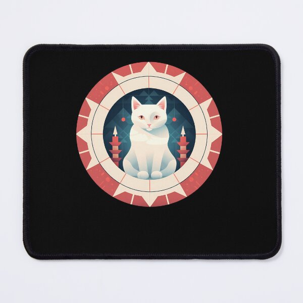 Item preview, Turkish Van Cat Xmas Ornament, Love Cats designed and sold by Logiamerch.