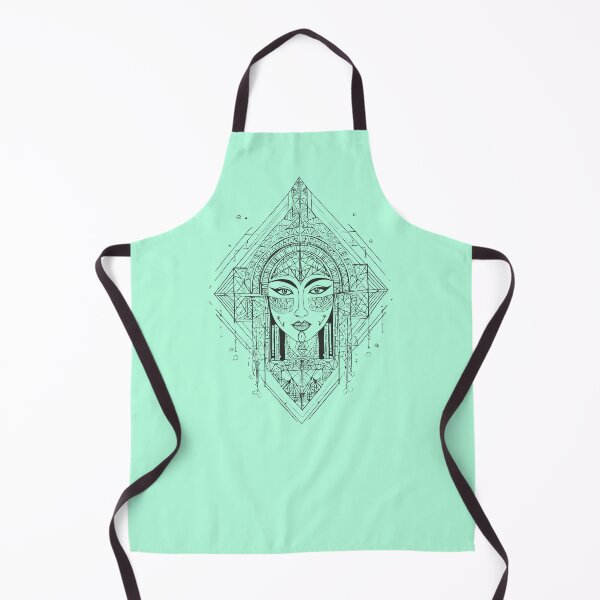 Item preview, Stained-glass Goddess in Black | Sacred Geometry Portraits designed and sold by monkeybusiness.pt.