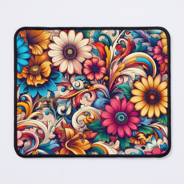 Item preview, Abstract and Cute Floral Pattern designed and sold by Kittyzens.