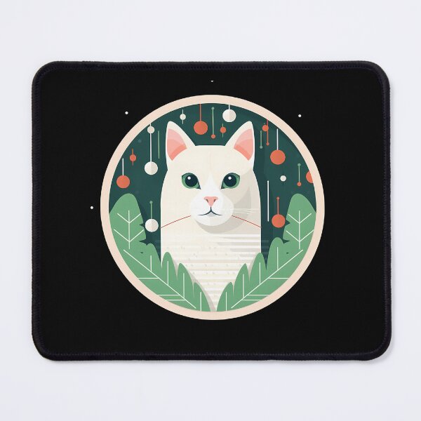 Item preview, Turkish Van Cat Xmas Ornament, Love Cats designed and sold by Logiamerch.