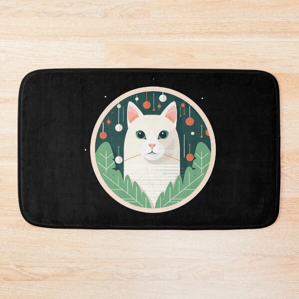 Item preview, Turkish Van Cat Xmas Ornament, Love Cats designed and sold by Logiamerch.
