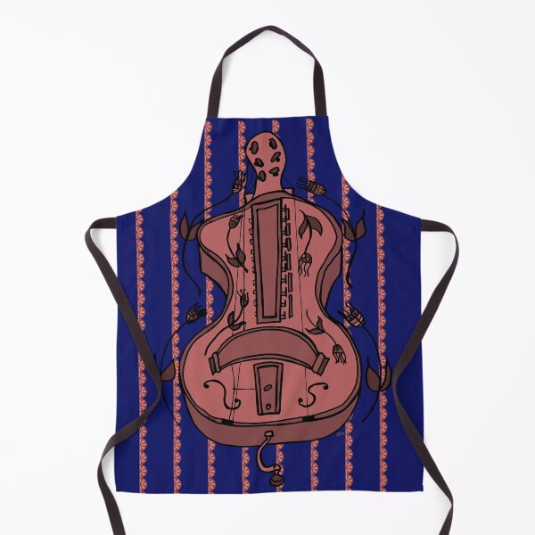Item preview, Floral Guitar Bodied Hurdy-Gurdy designed and sold by inkle.