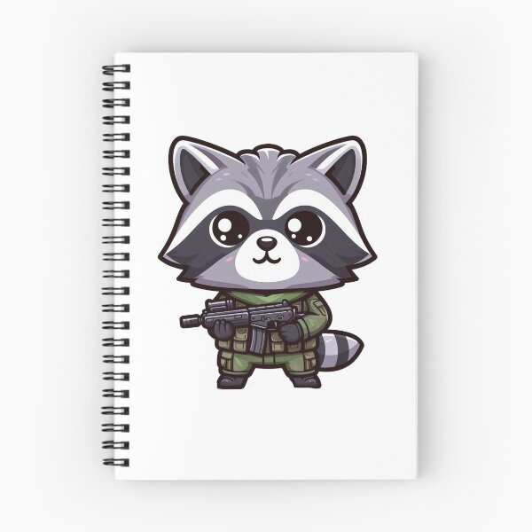Item preview, Cute Tactical Racoon designed and sold by Wxjtecki.