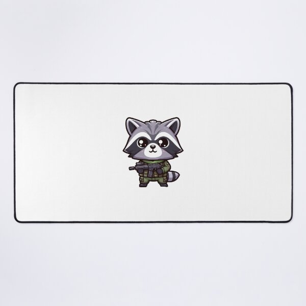 Item preview, Cute Tactical Racoon designed and sold by Wxjtecki.