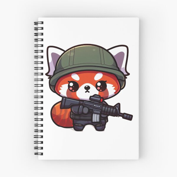 Item preview, Cute Tactical red panda designed and sold by Wxjtecki.