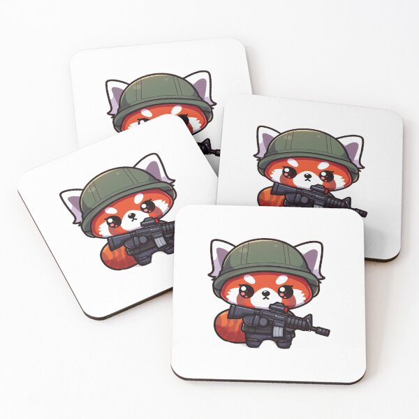 Item preview, Cute Tactical red panda designed and sold by Wxjtecki.