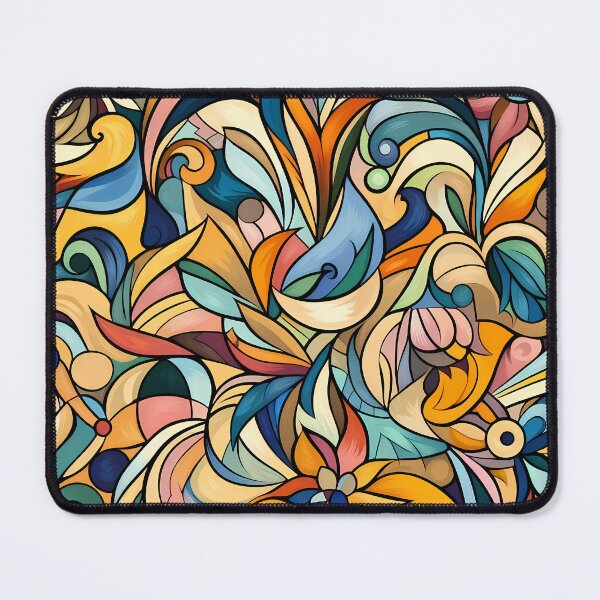Item preview, Abstract and Cute Floral Pattern designed and sold by Kittyzens.