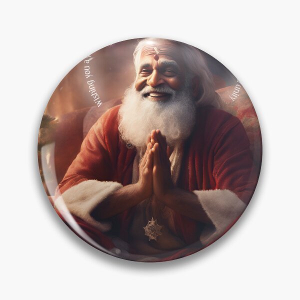 Item preview, An alternative, praying Desi Santa designed and sold by cjgraphic.