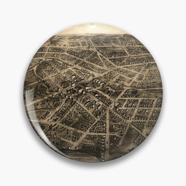 Item preview, Battle Creek, Michigan (1870) designed and sold by allhistory.