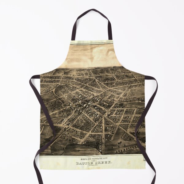 Item preview, Battle Creek, Michigan (1870) designed and sold by allhistory.