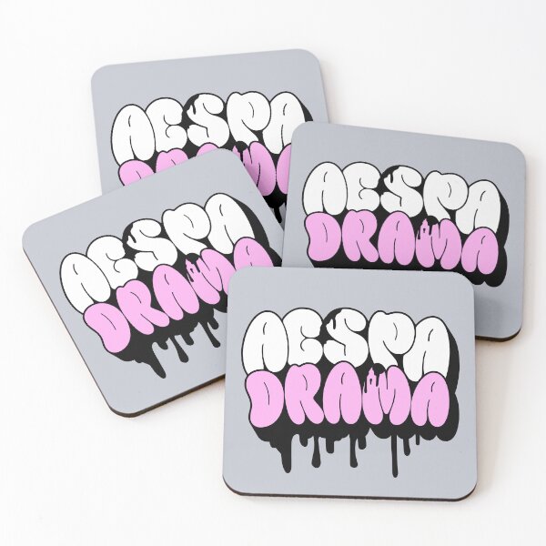 Item preview, Aespa drama typography kpop my | Morcaworks designed and sold by Morcawork.