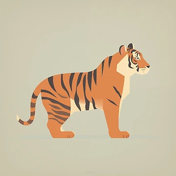 Artwork thumbnail, Tiger by Midnight Garden