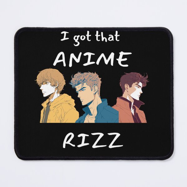 Aperçu de l'œuvre J'ai ce Rizz d'anime créée et vendue par HappyGhoul1.