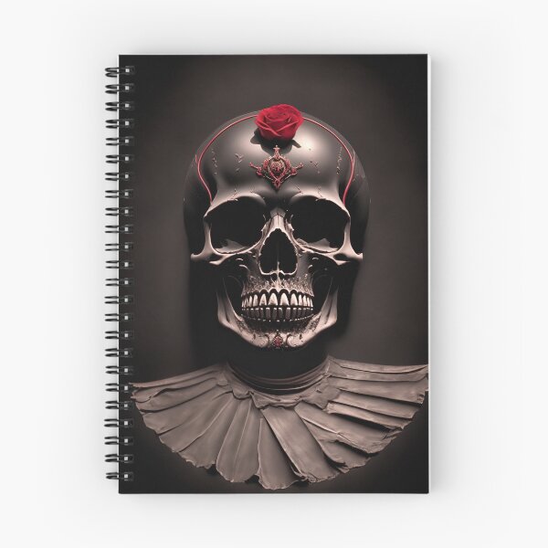 Item preview, Human skull made of red roses designed and sold by Fantasymachine.