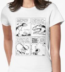 Terrifying Calvin Women's Fitted T-Shirt
