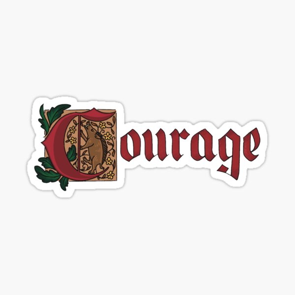 Artikel-Vorschau von Courage Virtue Empire Larp, designt und verkauft von smoari.