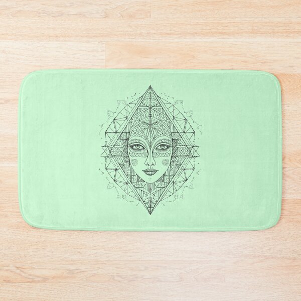 Item preview, Burlesque Goddess in Black | Sacred Geometry Portraits designed and sold by monkeybusiness.pt.