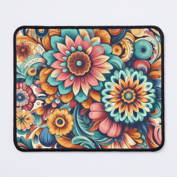 Item preview, Abstract and Cute Floral Pattern designed and sold by Kittyzens.