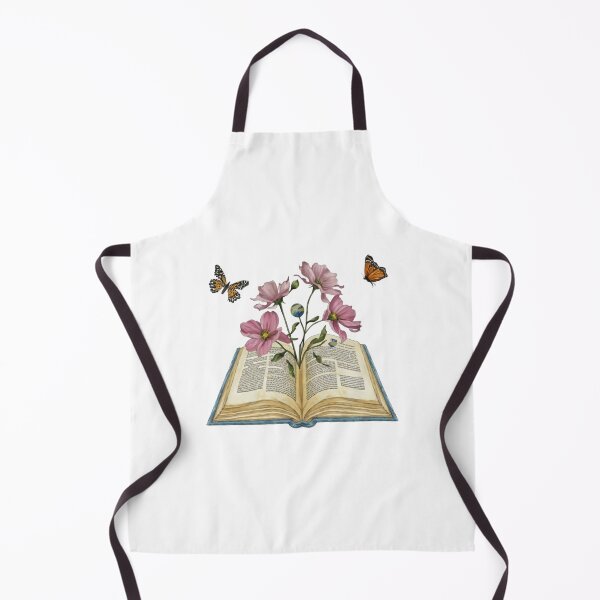 Item preview, Flowers Growing From Book | Light Purple California Poppies With small monarch butterflies and the bud of a small planet designed and sold by CircinusStore.