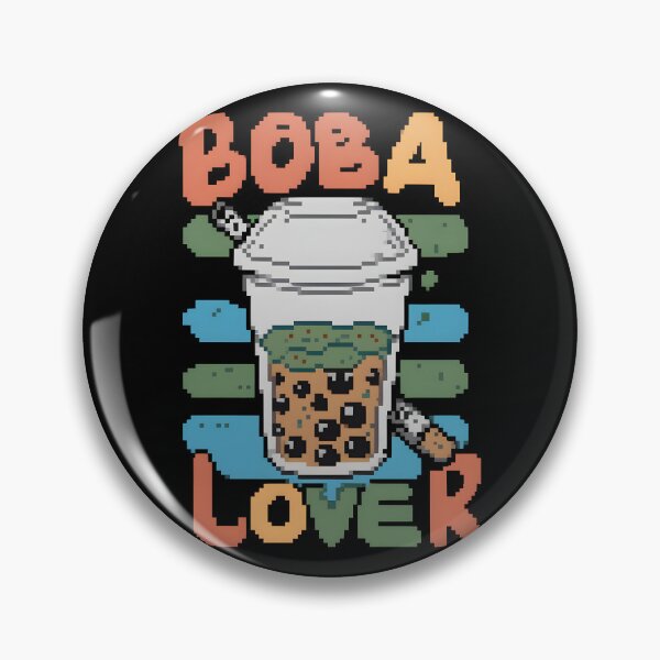Item preview, Boba Lover pixelart  designed and sold by PasindhuW.