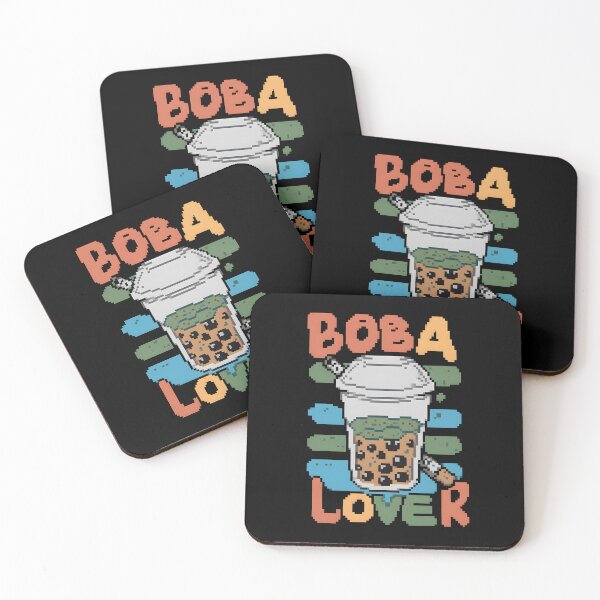 Item preview, Boba Lover pixelart  designed and sold by PasindhuW.