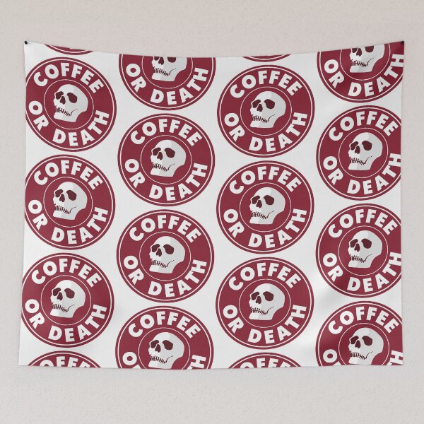 Item preview, Coffee or Death designed and sold by TsunamiDesigns.