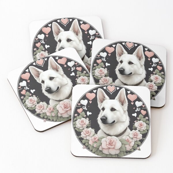 Item preview, Adorable Swiss white shepherd designed and sold by Kaleddis.