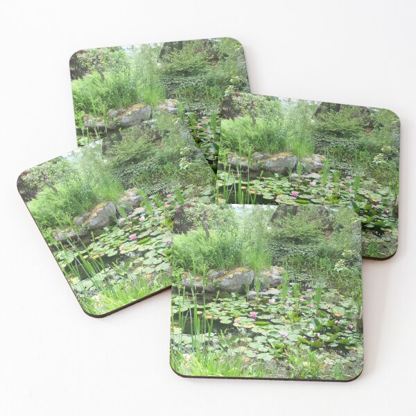 Item preview, Garden Pool With Water Lilies 1. designed and sold by Dustwood-Media.
