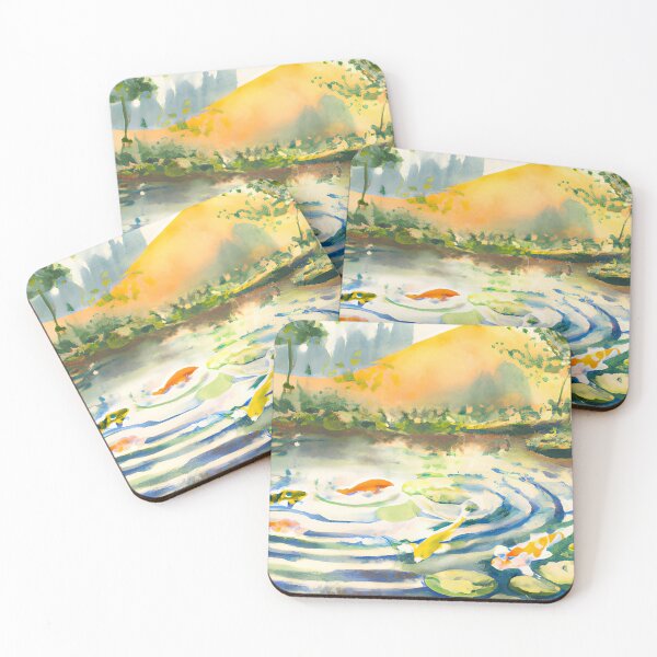 Item preview, Tranquil Waters: Koi Pond Symphony designed and sold by LustigFox.