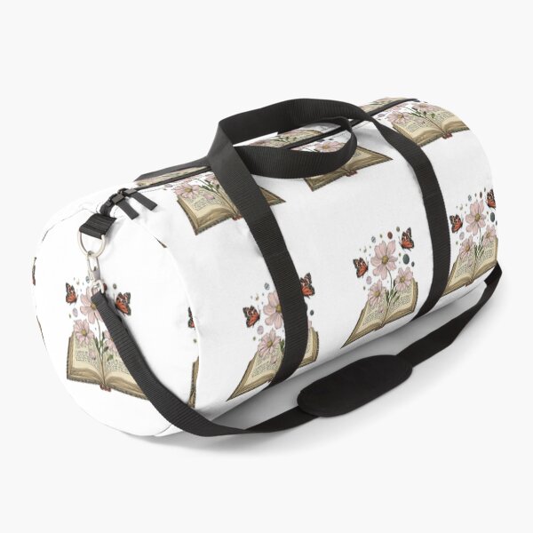 Item preview, Flowers Growing From Book | Light Pink California Poppies With small monarch butterflies and planets and stars designed and sold by CircinusStore.