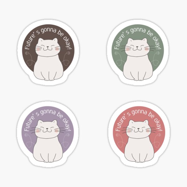 Artikel-Vorschau von Future's Gonna Be Okay - Agust D - Package Cat ver., designt und verkauft von filmcherish.
