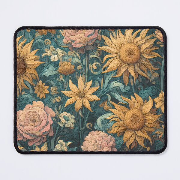 Item preview, Abstract and Cute Floral Pattern designed and sold by Kittyzens.
