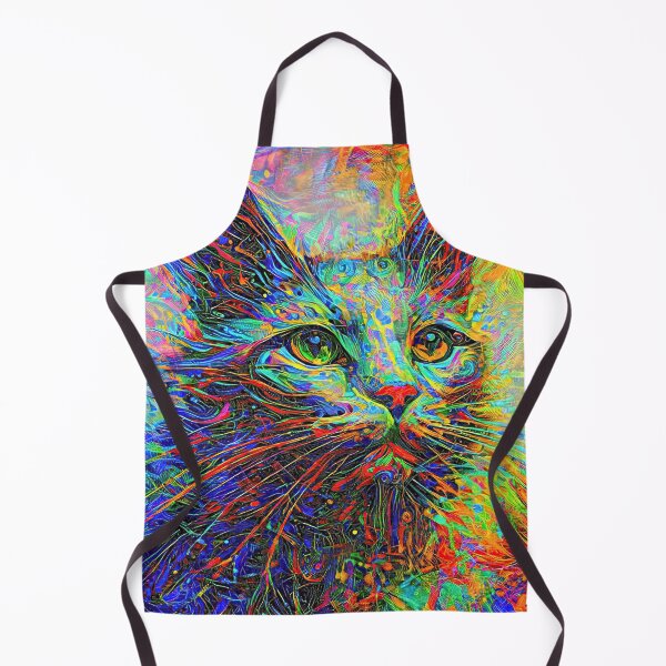 Artikelvorschau, Abstraktionen der abstrakten Abstraktion der Katze. DeepDream #2300314581025 entworfen und verkauft von blackhalt.
