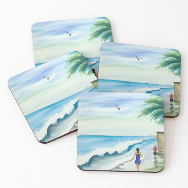 Item preview, Seaside Encounter: Brushstrokes of Destiny designed and sold by LustigFox.