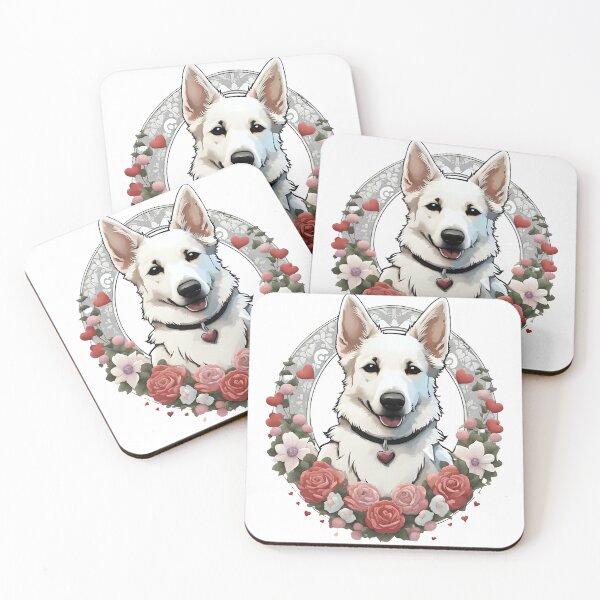Item preview, Adorable Swiss white shepherd designed and sold by Kaleddis.